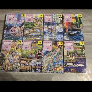 Buffalo Games Puzzle Set - Vibrant Collection